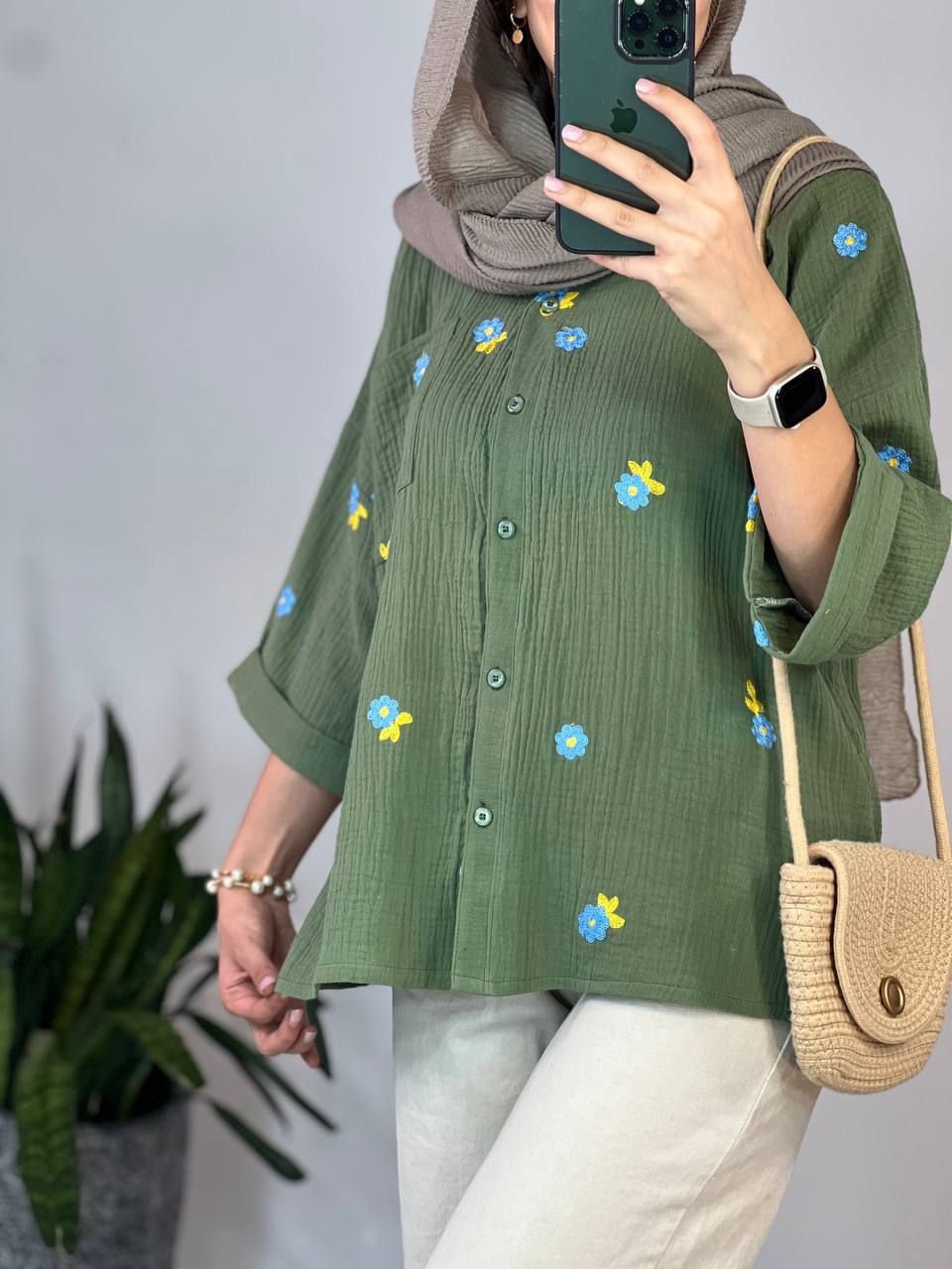 تونیک گلدوزی گلنوش