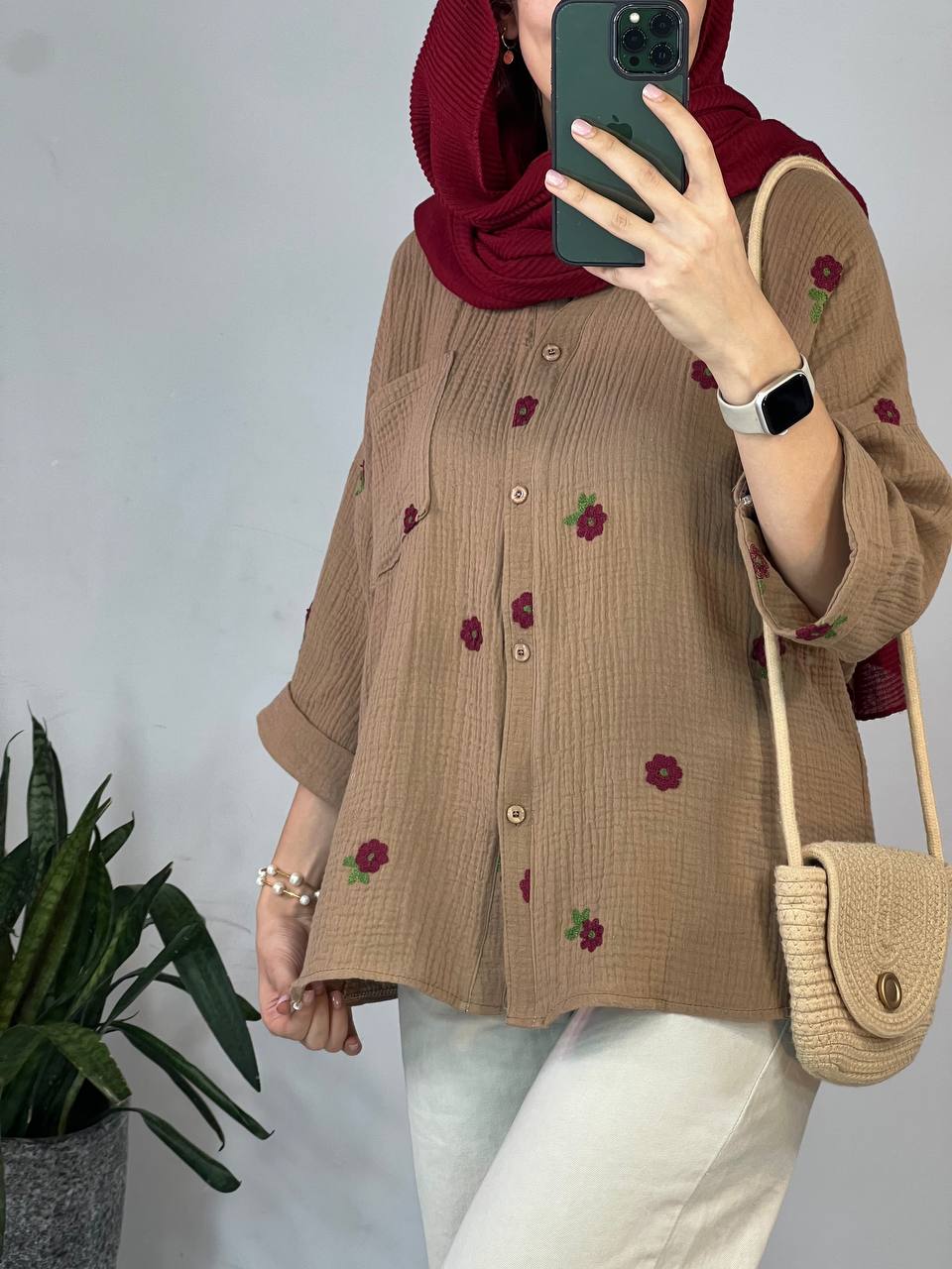 تونیک گلدوزی گلنوش