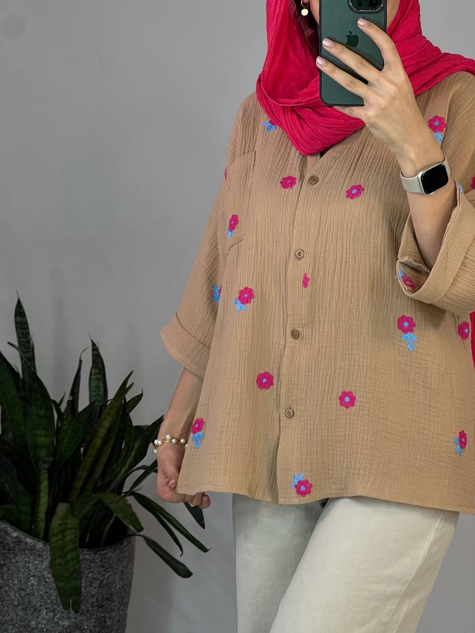 تونیک گلدوزی گلنوش