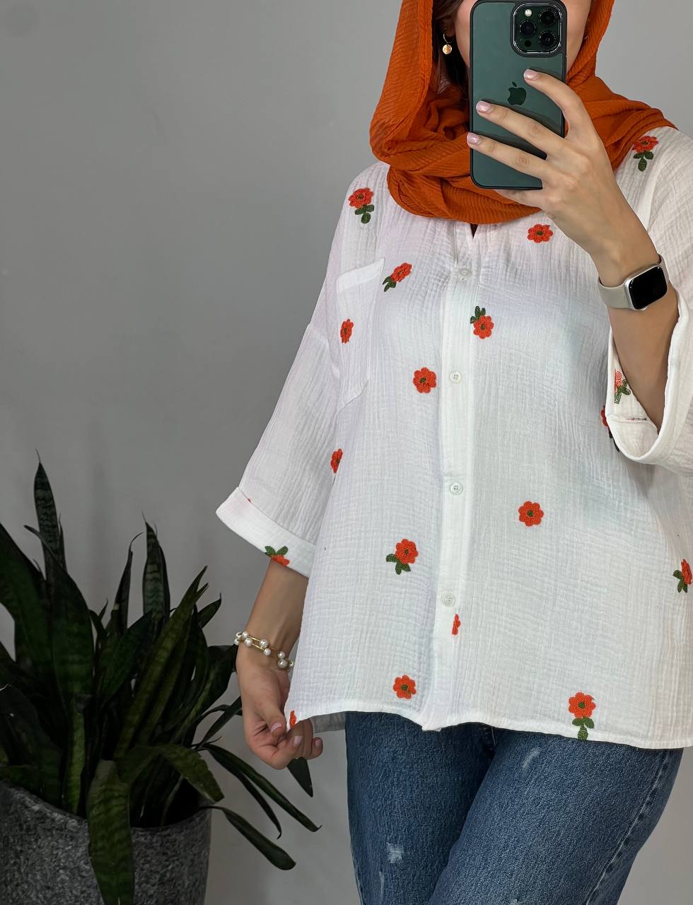 تونیک گلدوزی گلنوش