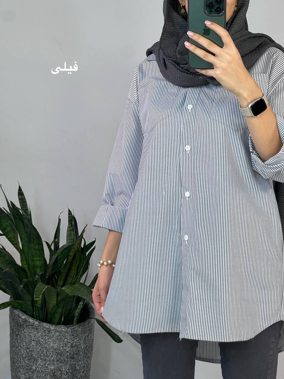 مانتو راه راه سنجاقک 2