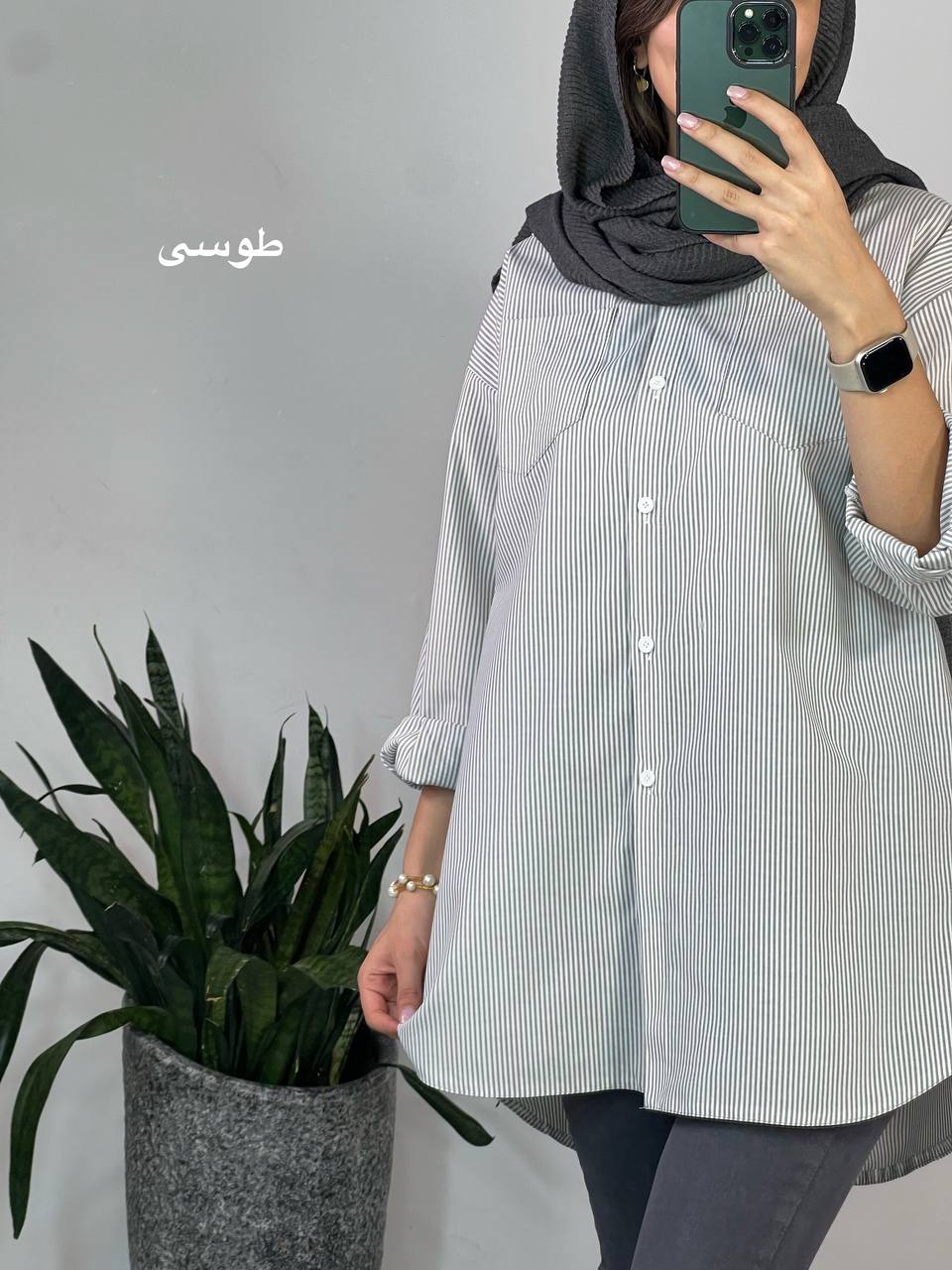 مانتو راه راه سنجاقک 2