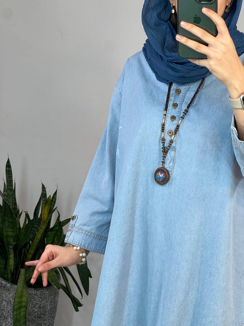 مانتو جین کاغذی ماهرو(ایراد دار)