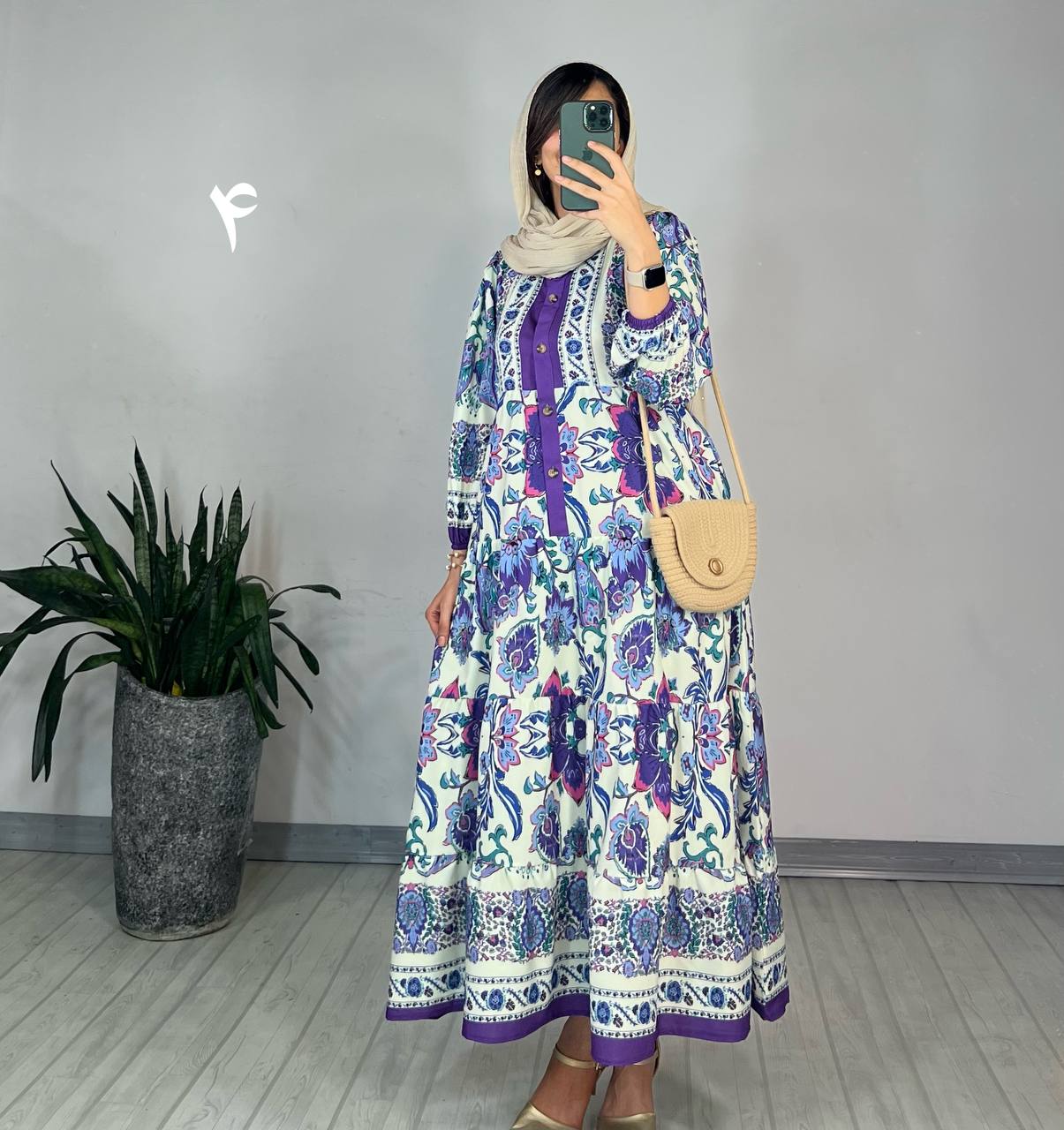 پیراهن مزونی مهتا 1