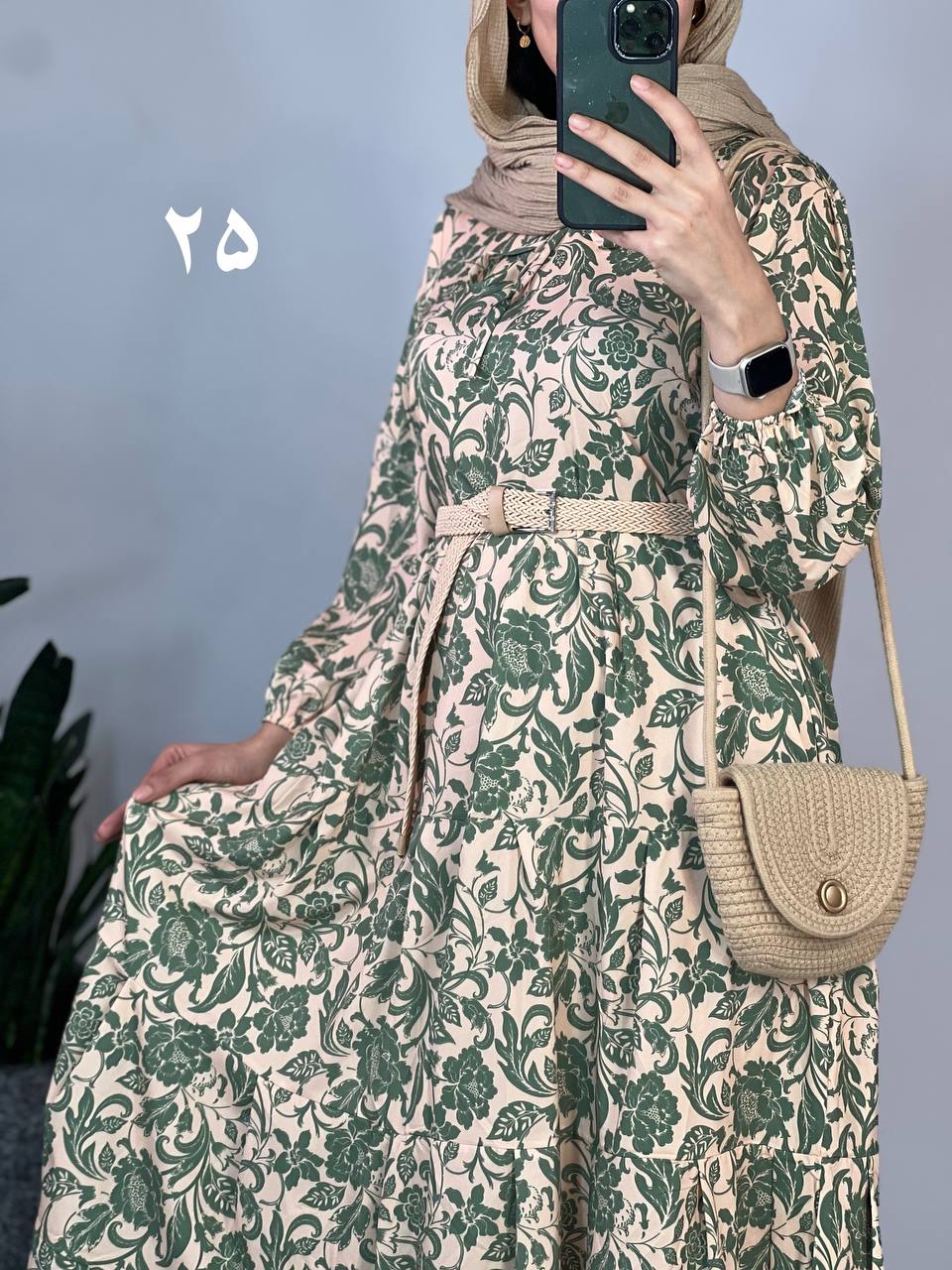 پیراهن طرحدار مزونی 77