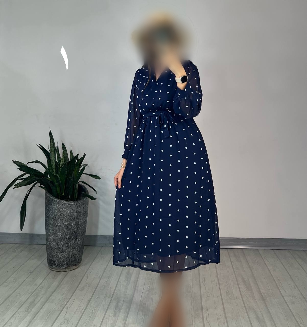 پیراهن حریر میدی 52