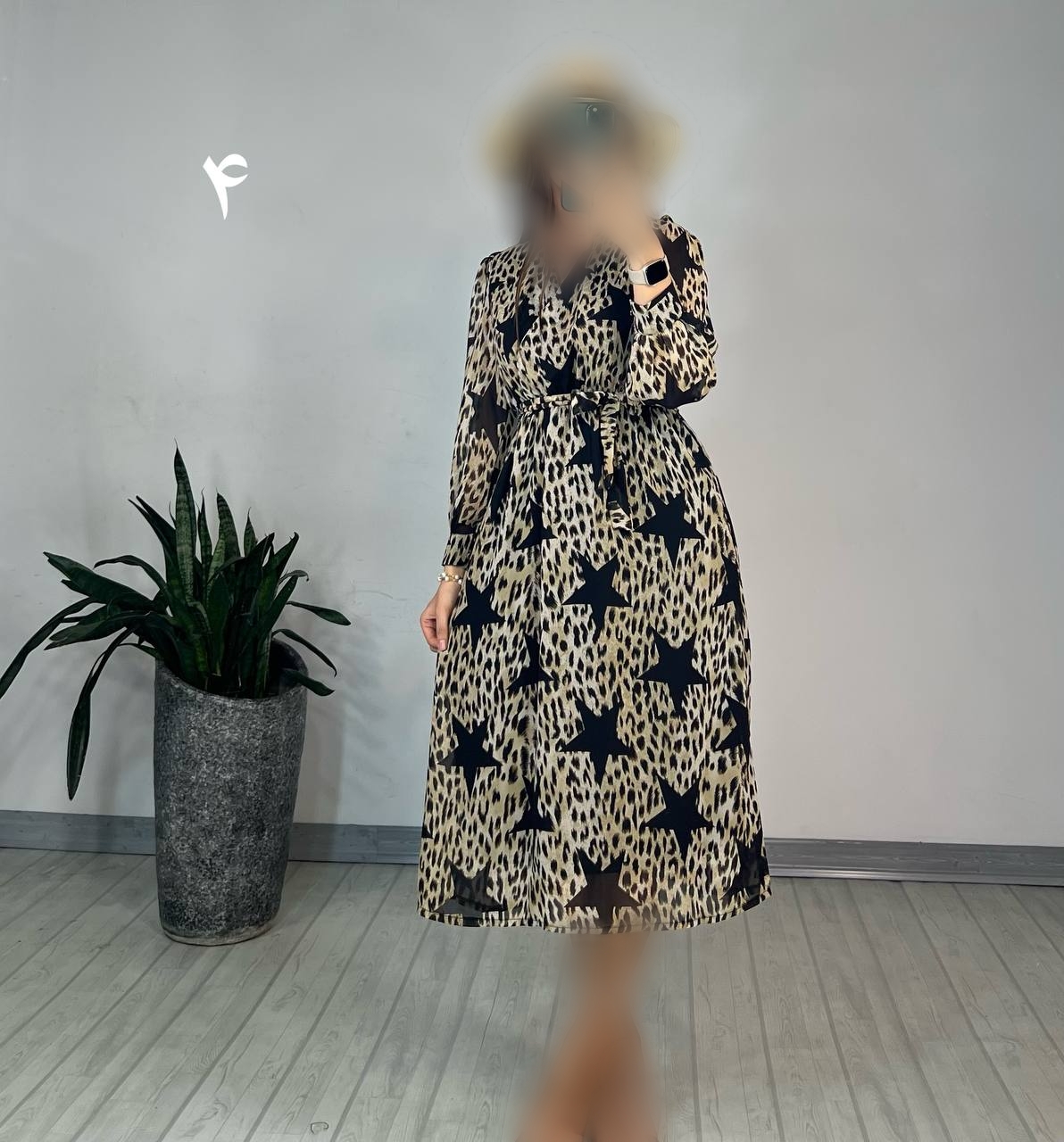 پیراهن حریر میدی 52