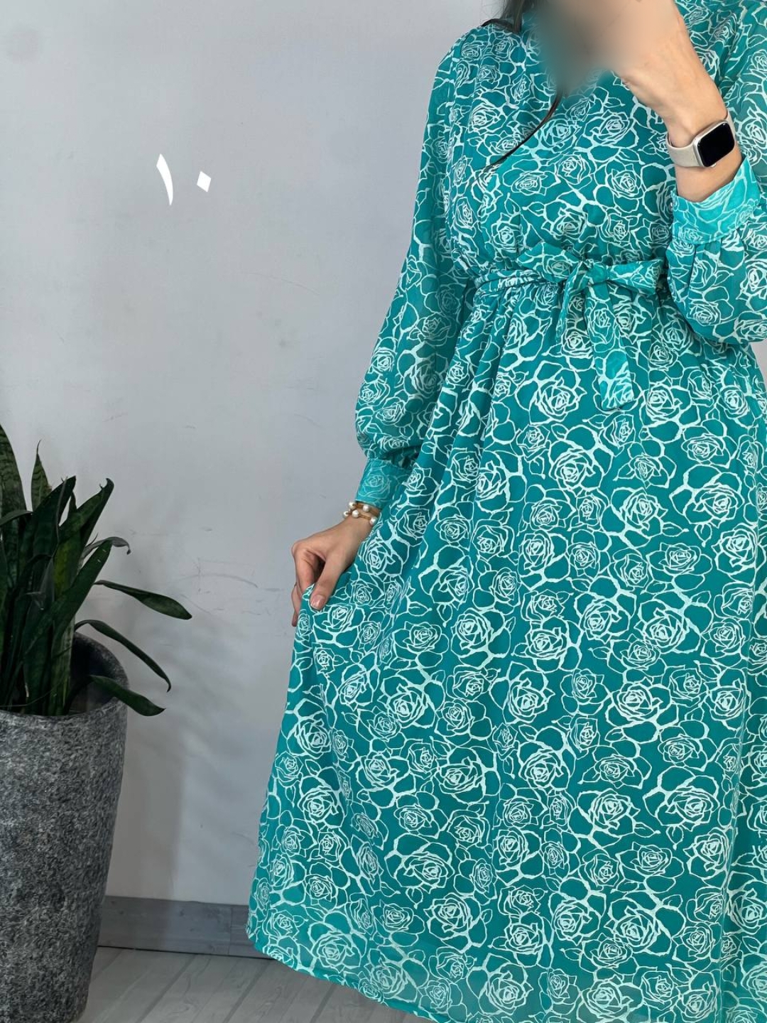 پیراهن حریر میدی 52