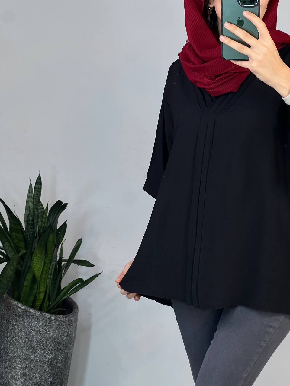 تونیک جلو بسته طراوت