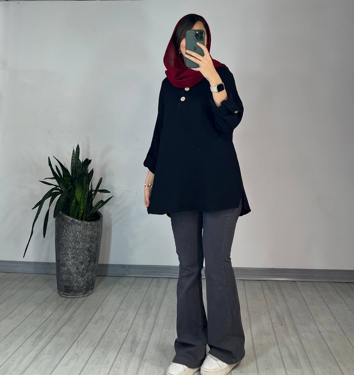 تونیک مانتویی دبل فیس نیک(ایراد دار)