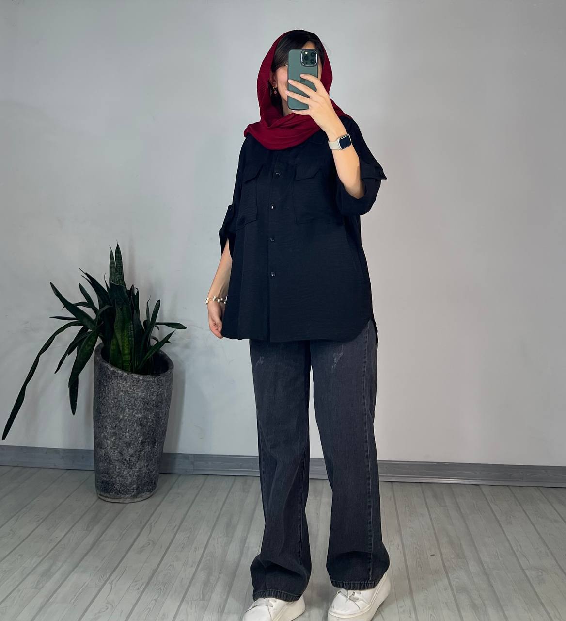 تونیک دکمه دار برتا