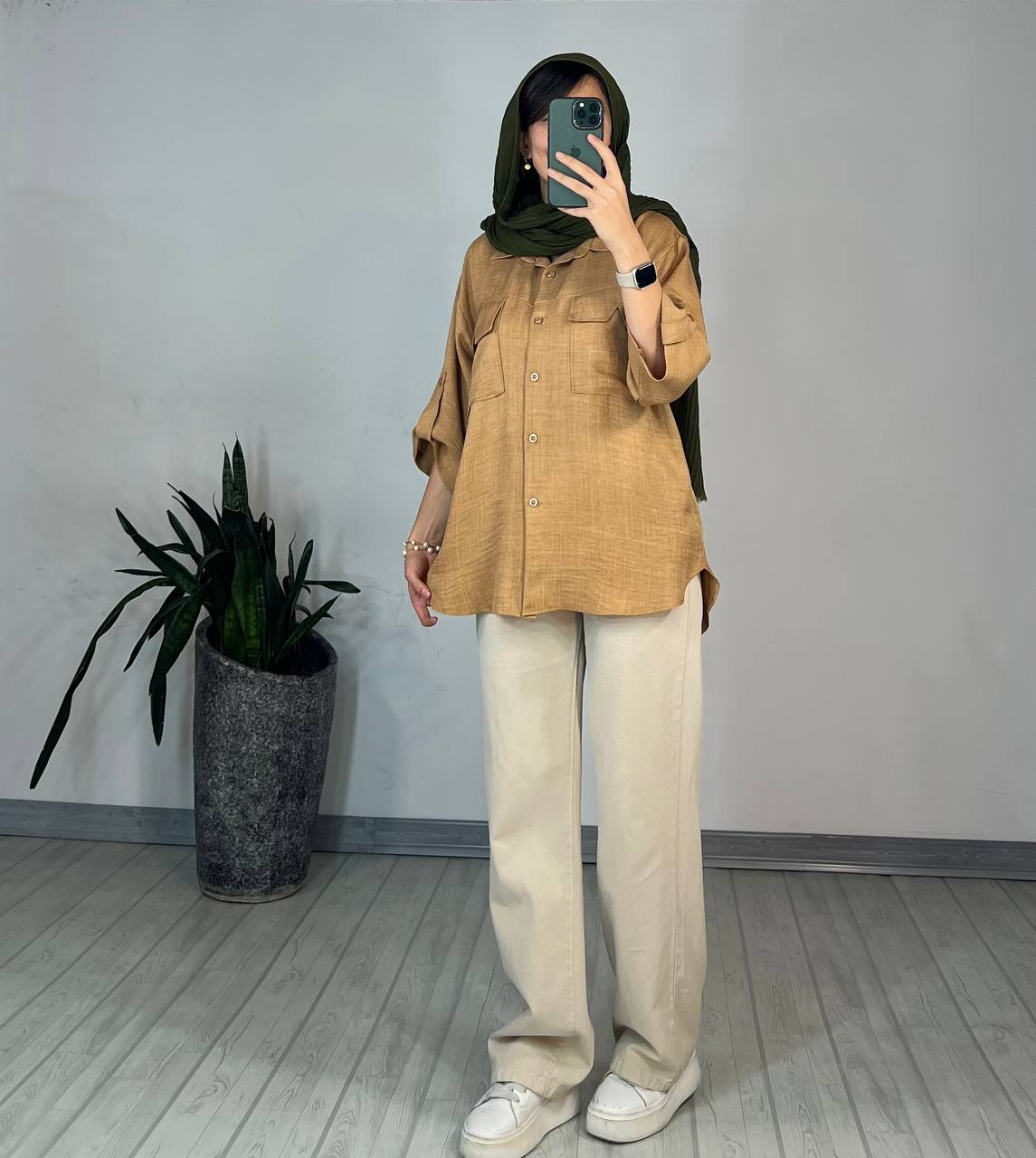 تونیک دکمه دار برتا