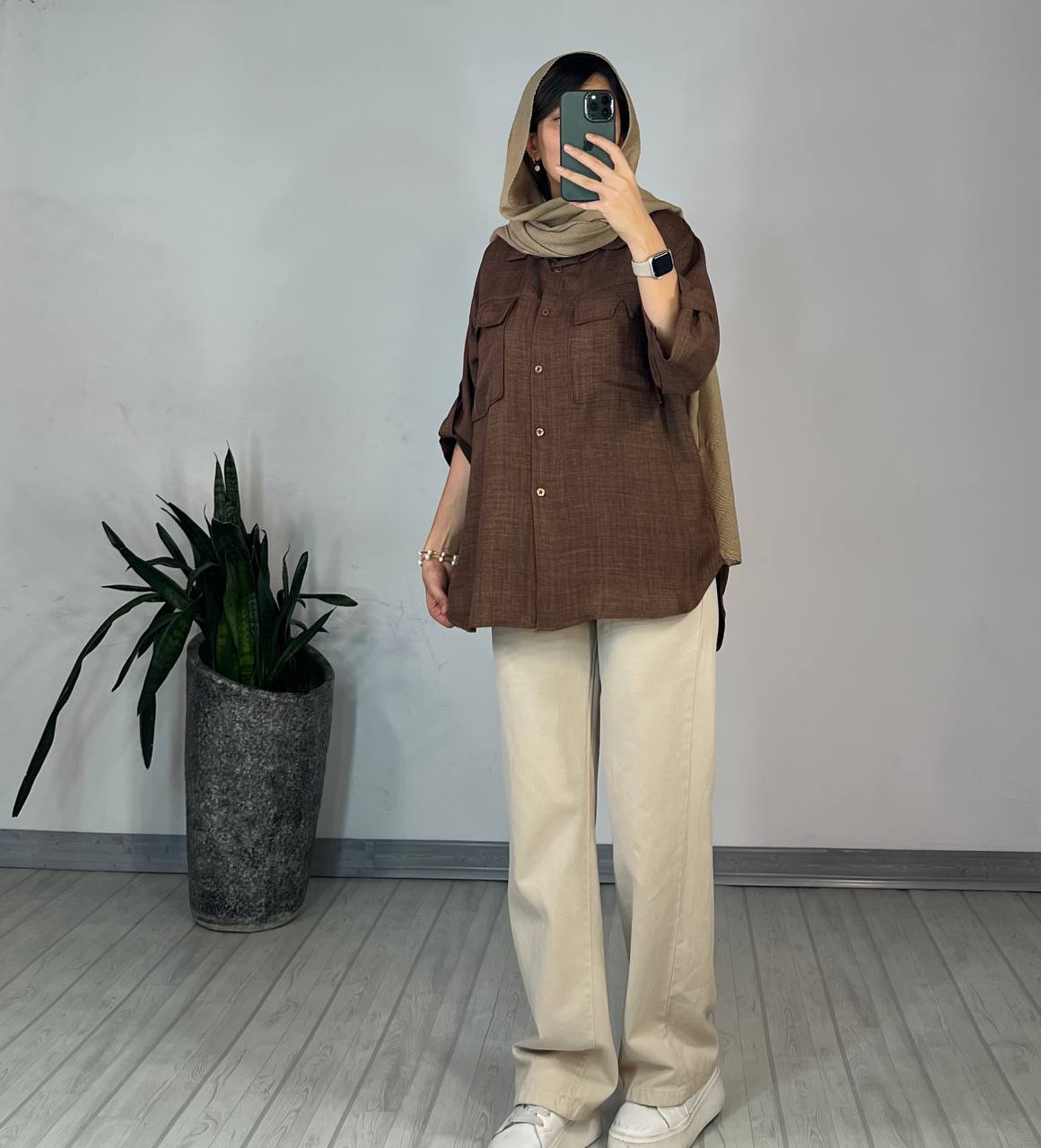 تونیک دکمه دار برتا