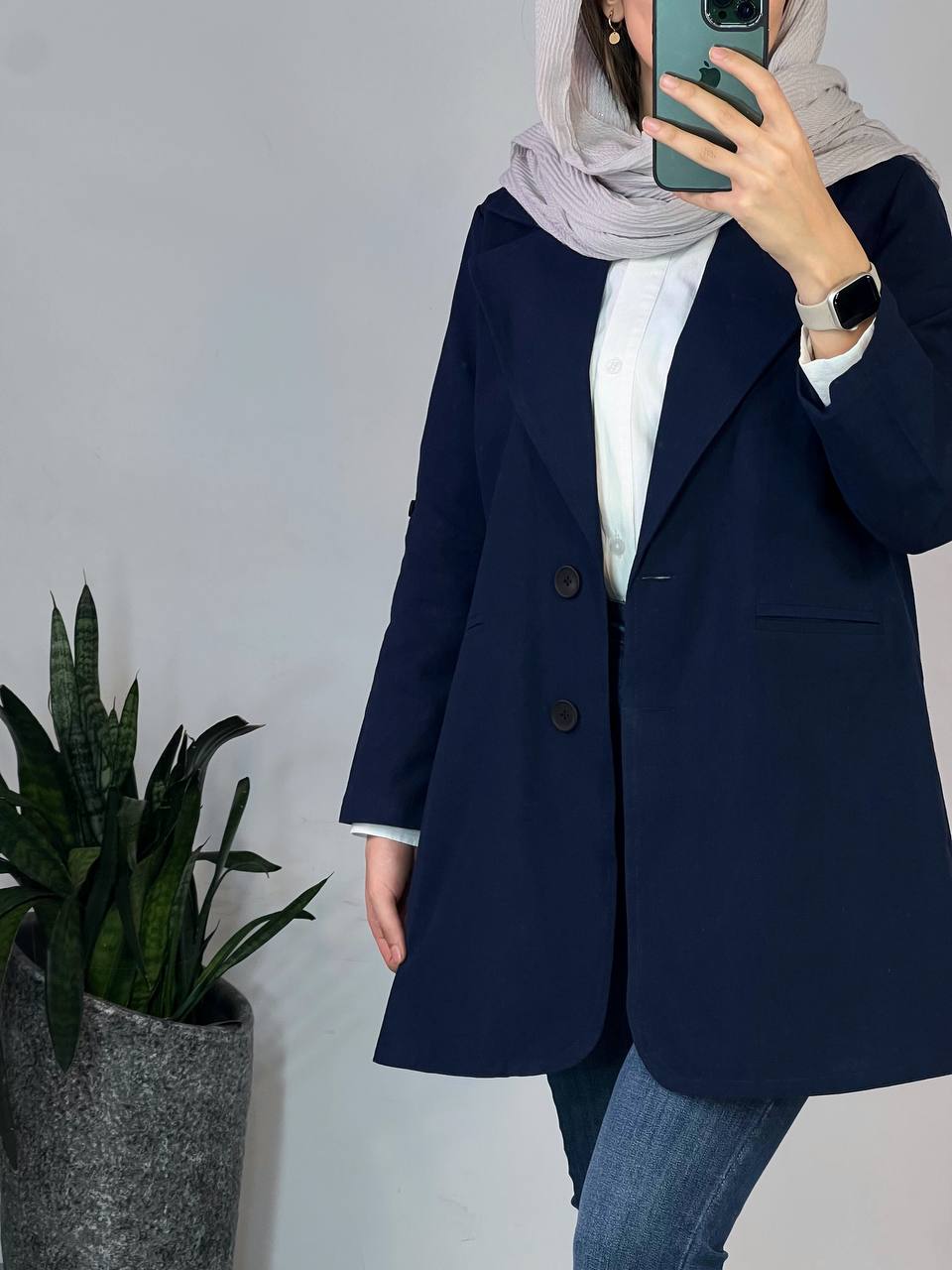 مانتو کتی لینن ماهناز (با قد بلند تر)(ایراد دار)