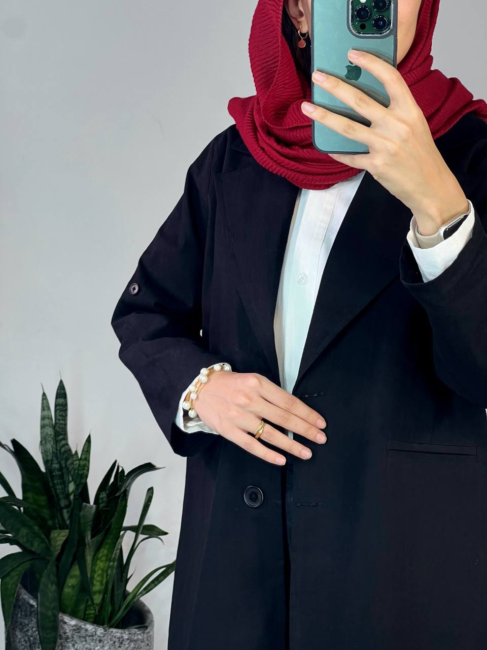 مانتو کتی لینن ماهناز (با قد بلند تر)(ایراد دار)