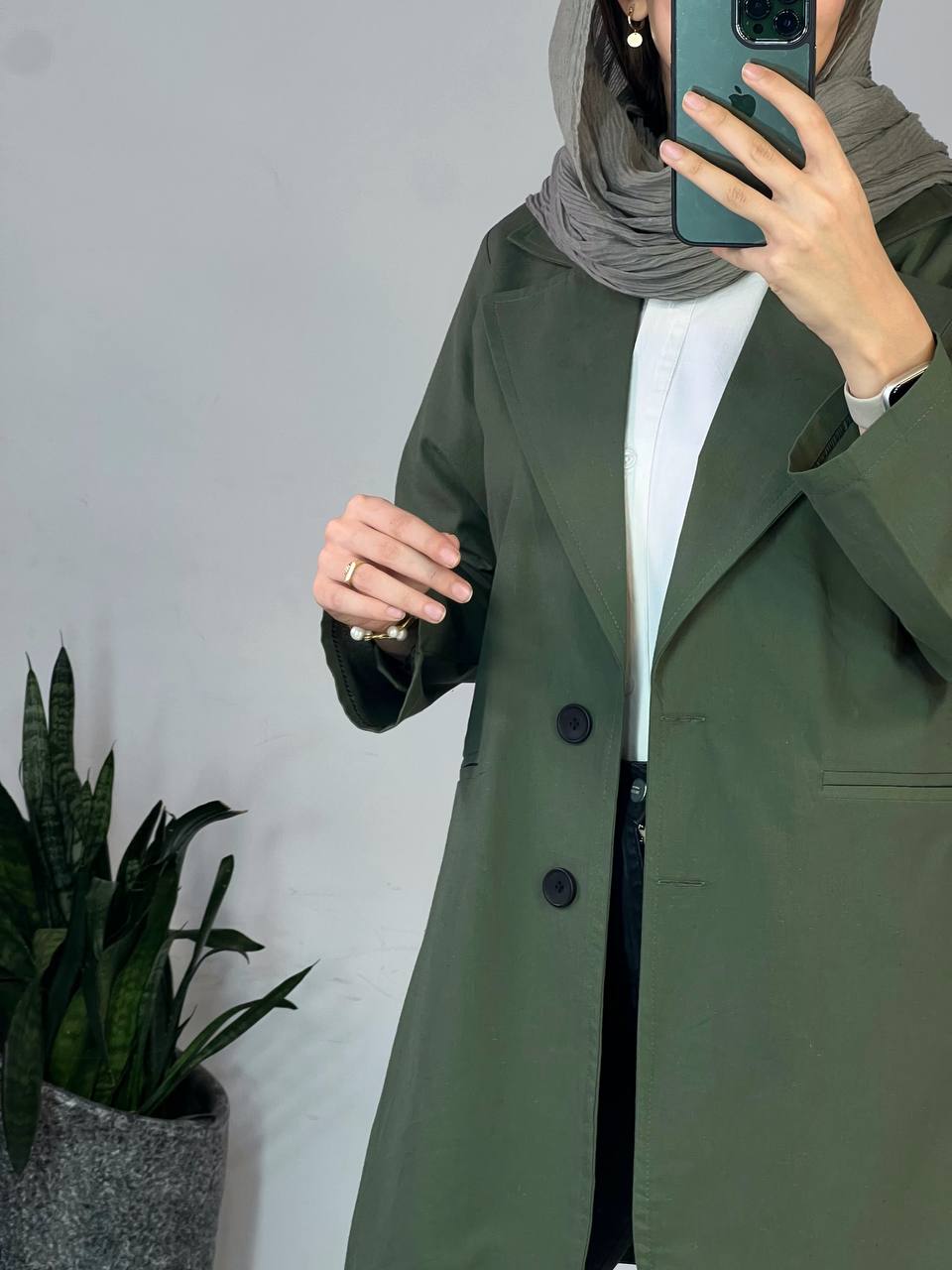 مانتو کتی لینن ماهناز (با قد بلند تر)(ایراد دار)