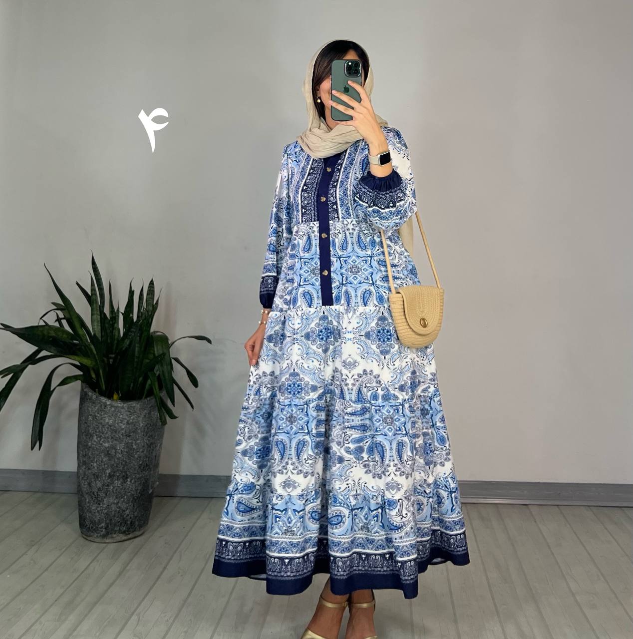 پیراهن مزونی مهتا 2