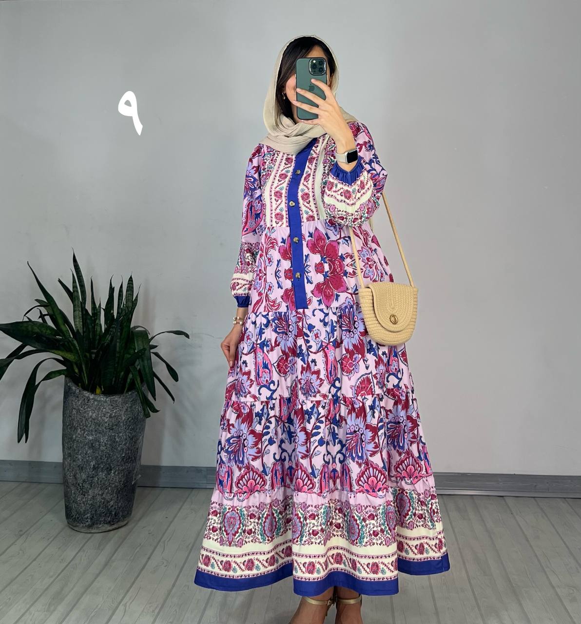 پیراهن مزونی مهتا 2