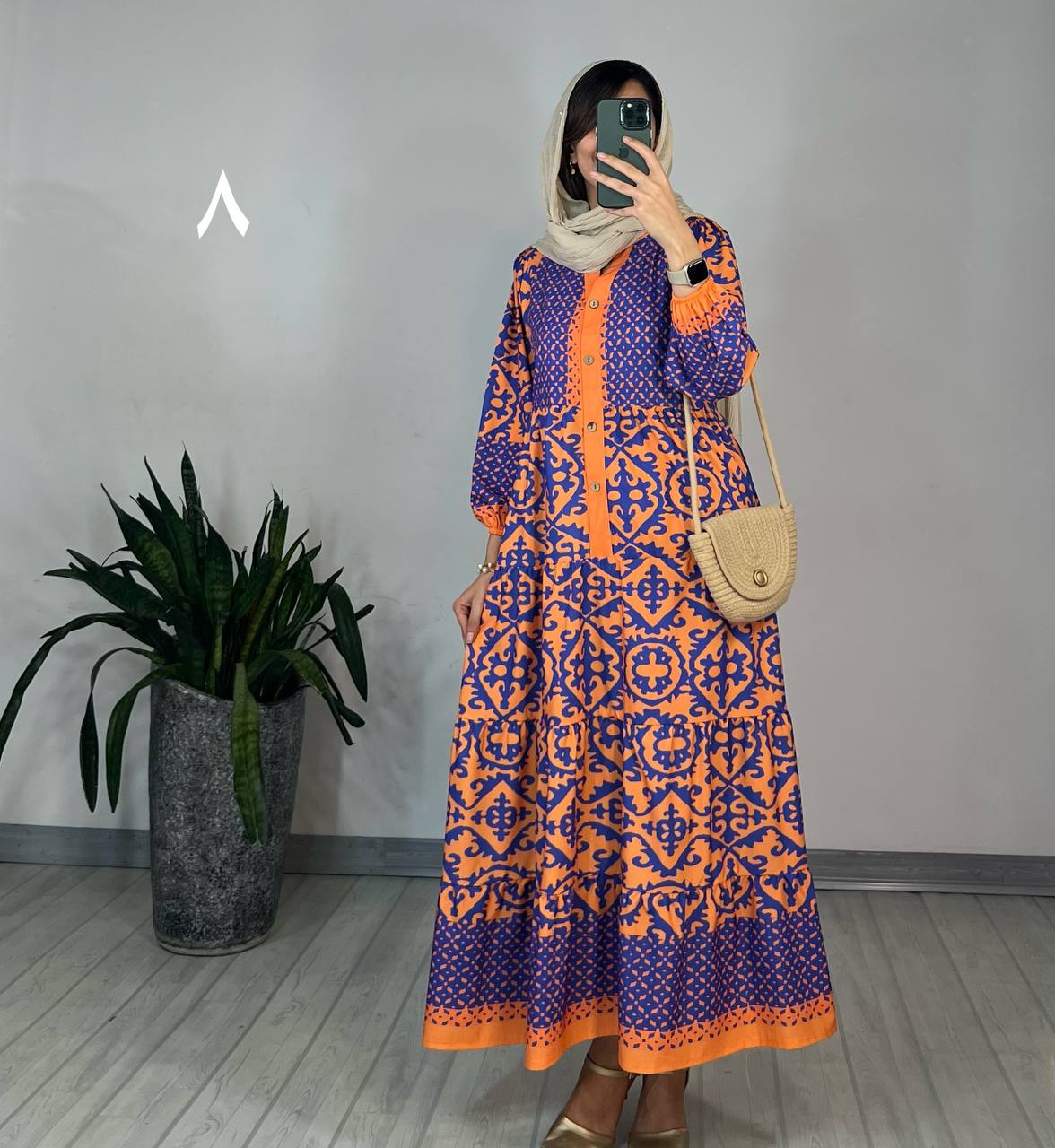 پیراهن مزونی مهتا 2
