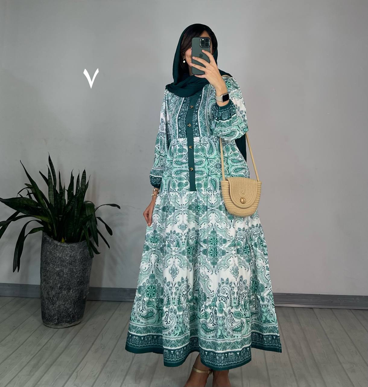 پیراهن مزونی مهتا 2