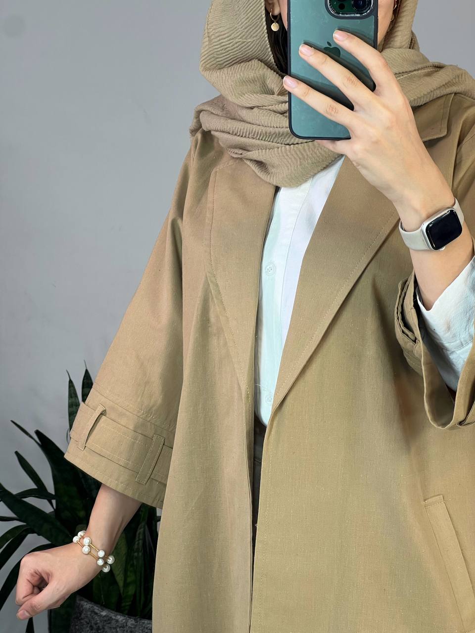 مانتو کتی لینن آوین