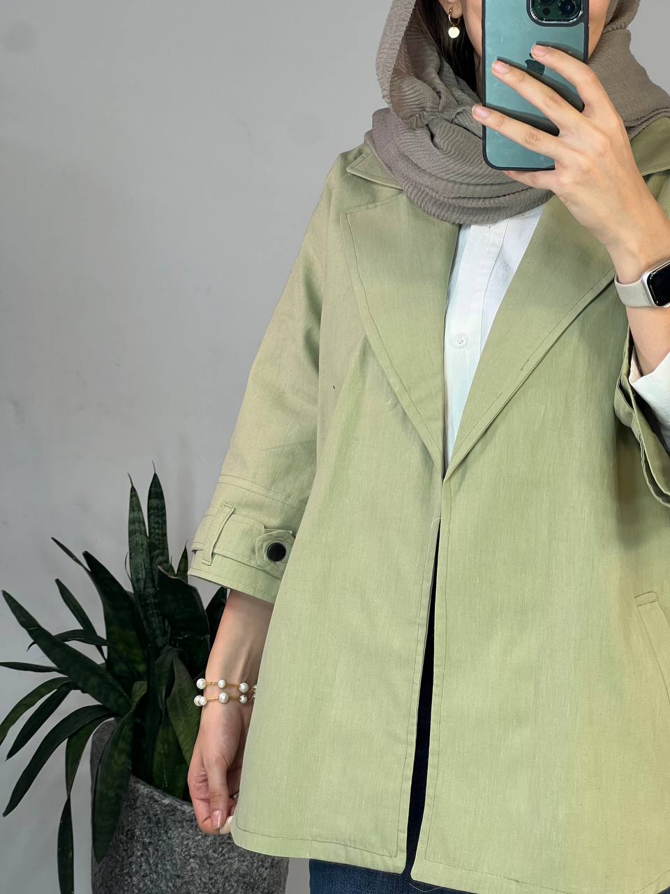 مانتو کتی لینن آوین