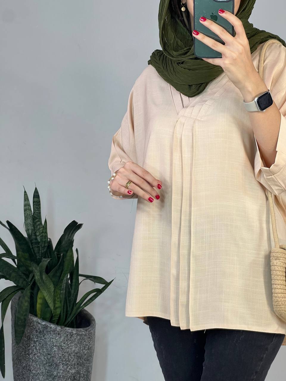 تونیک جلو بسته طراوت 1