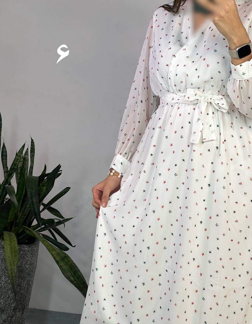 پیراهن حریر میدی 53