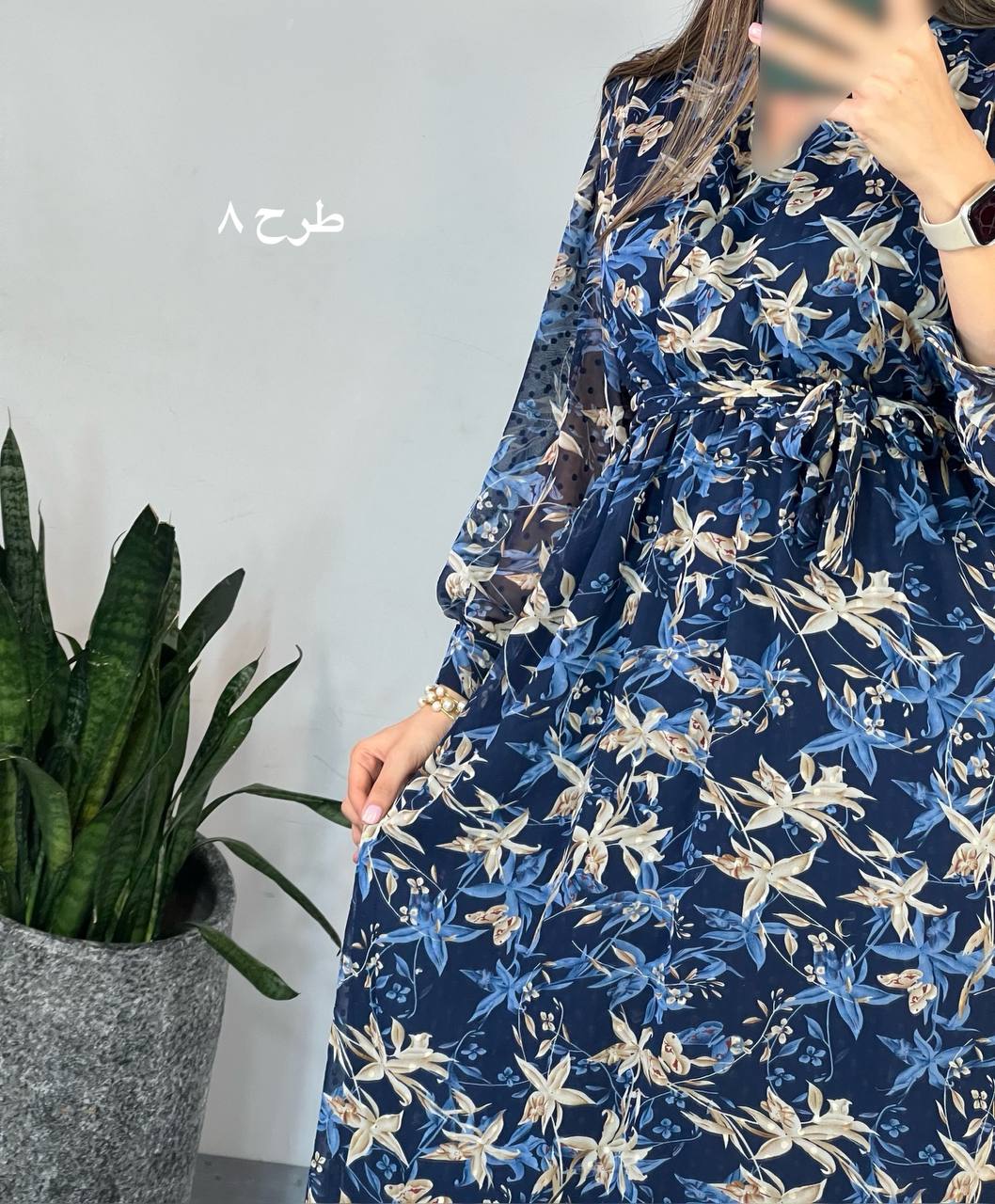 پیراهن حریر میدی 53