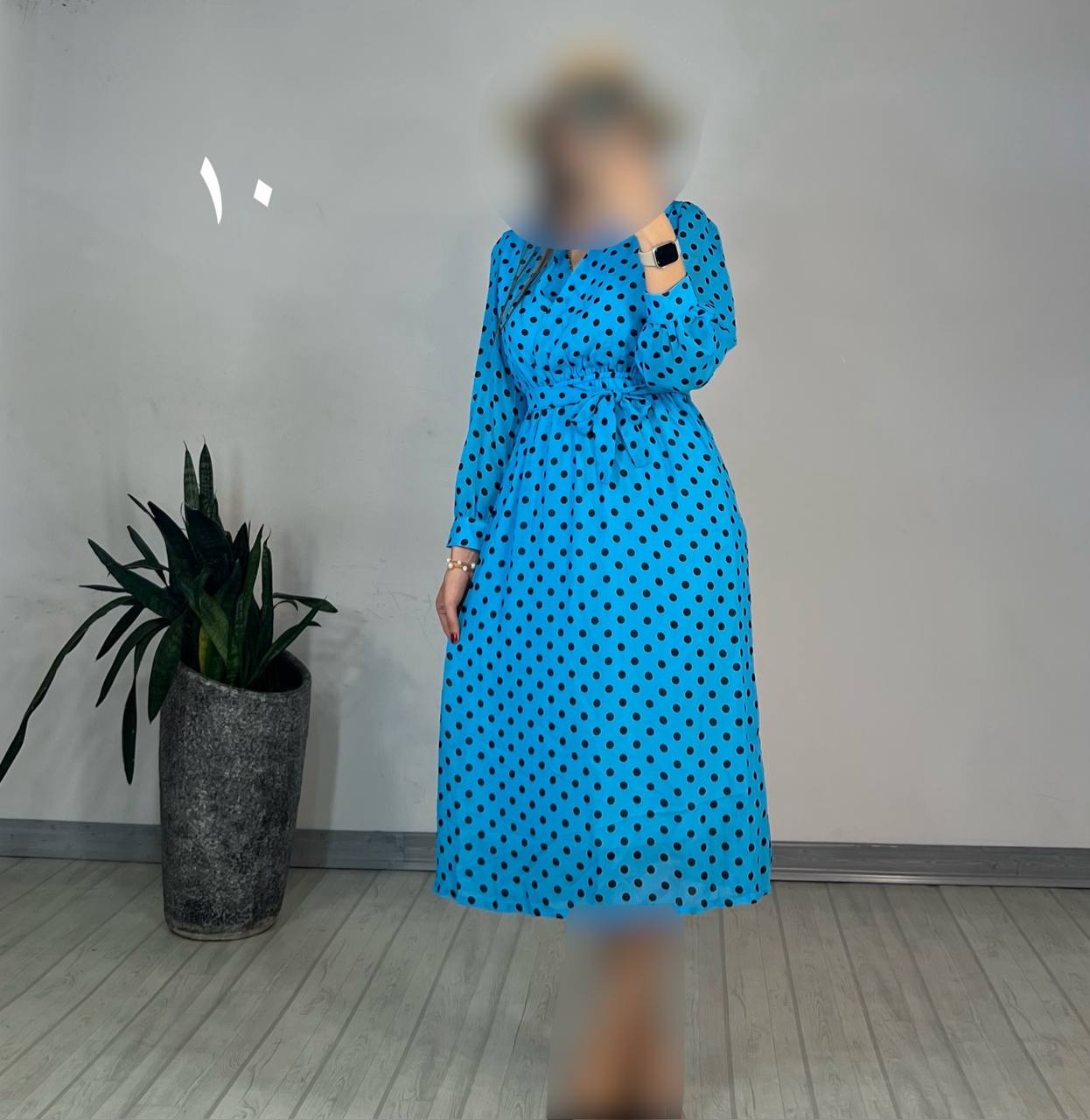 پیراهن حریر میدی 53