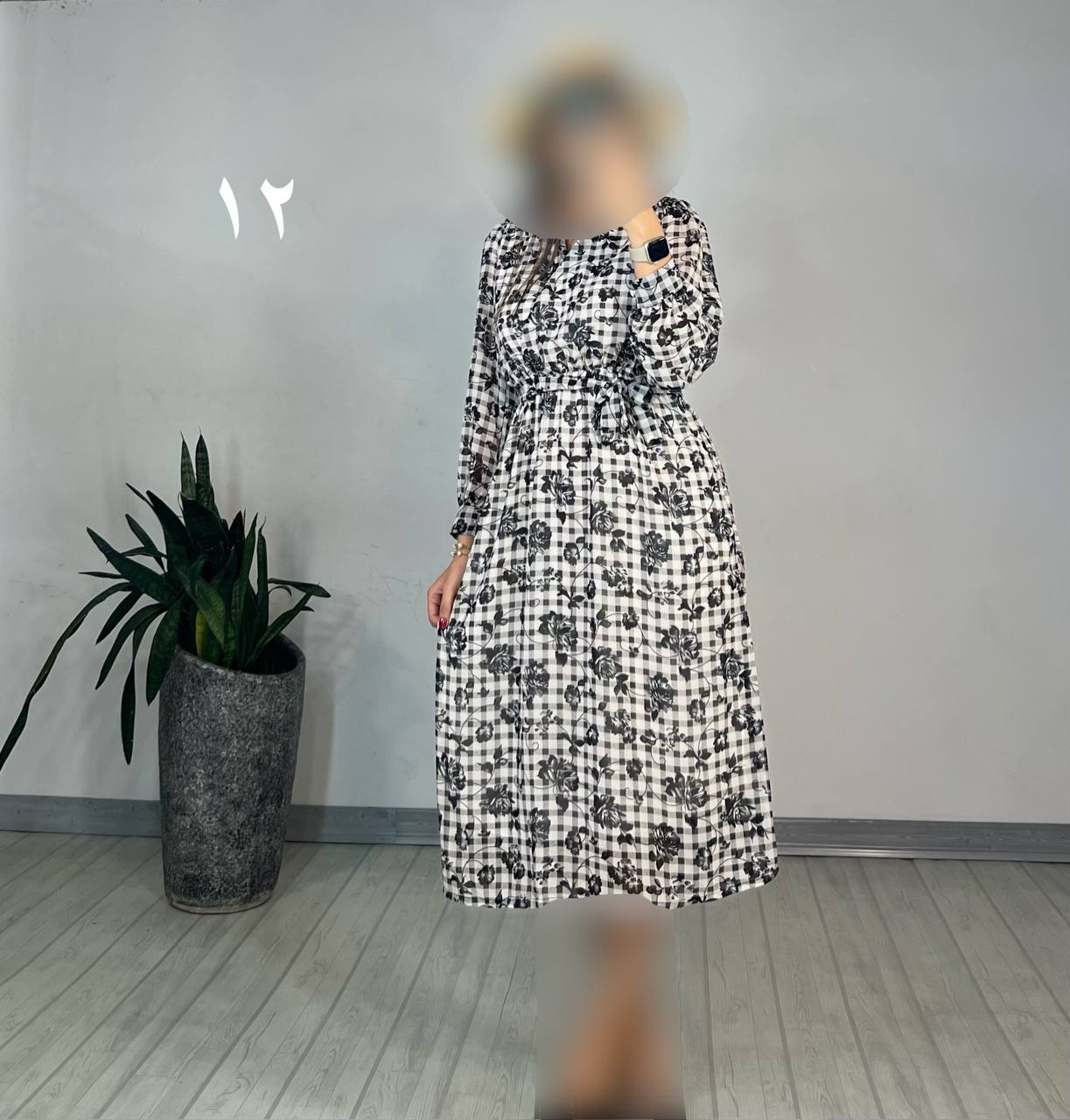 پیراهن حریر میدی 53