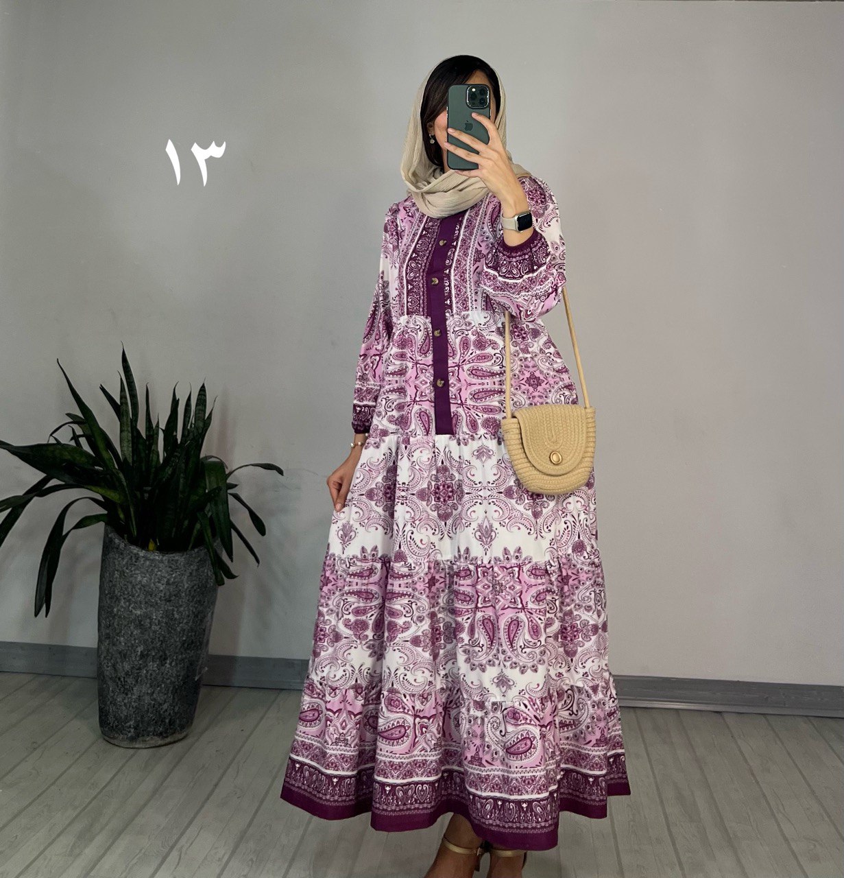پیراهن مزونی مهتا 2