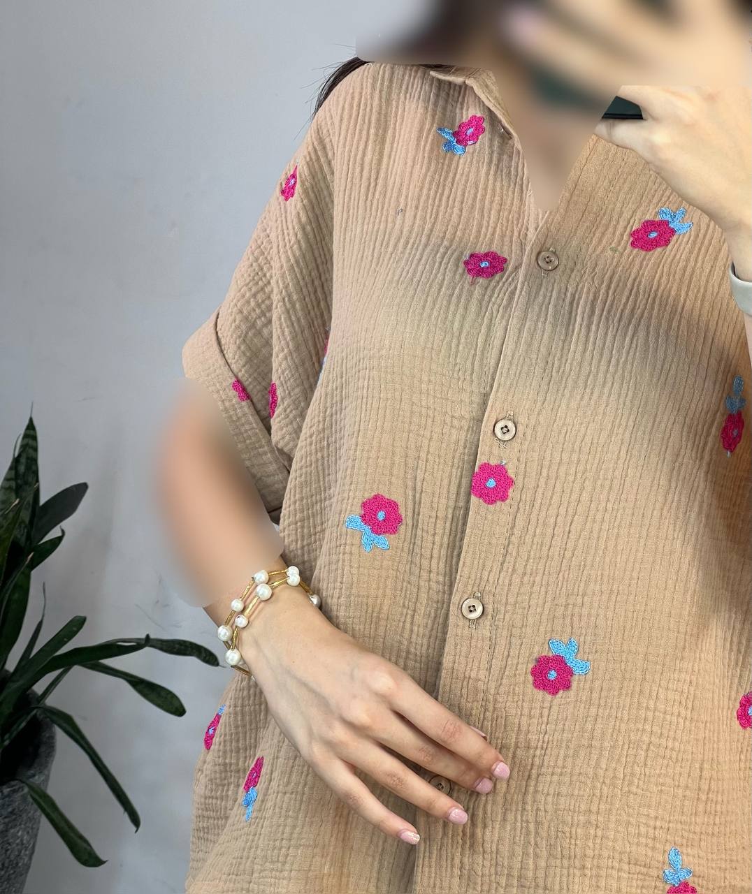 شومیز گلدوزی به دخت 1