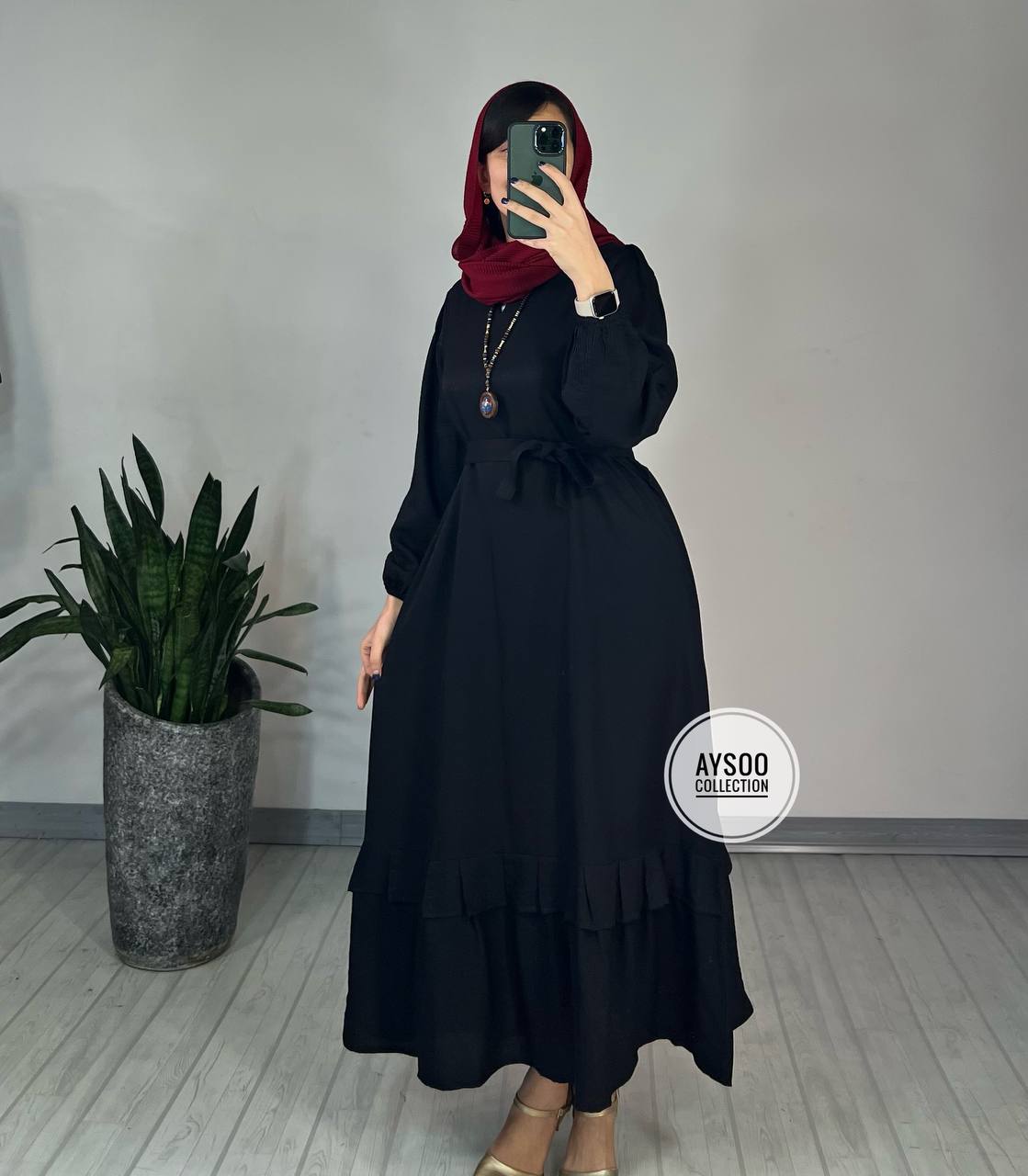 پیراهن مانتویی دل آرا 6