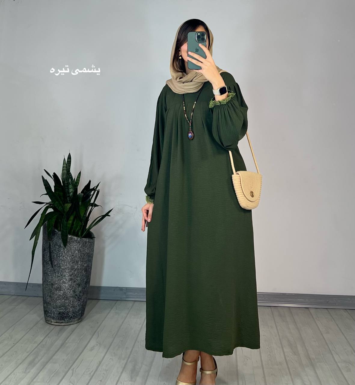 پیراهن مانتویی رایلی 1