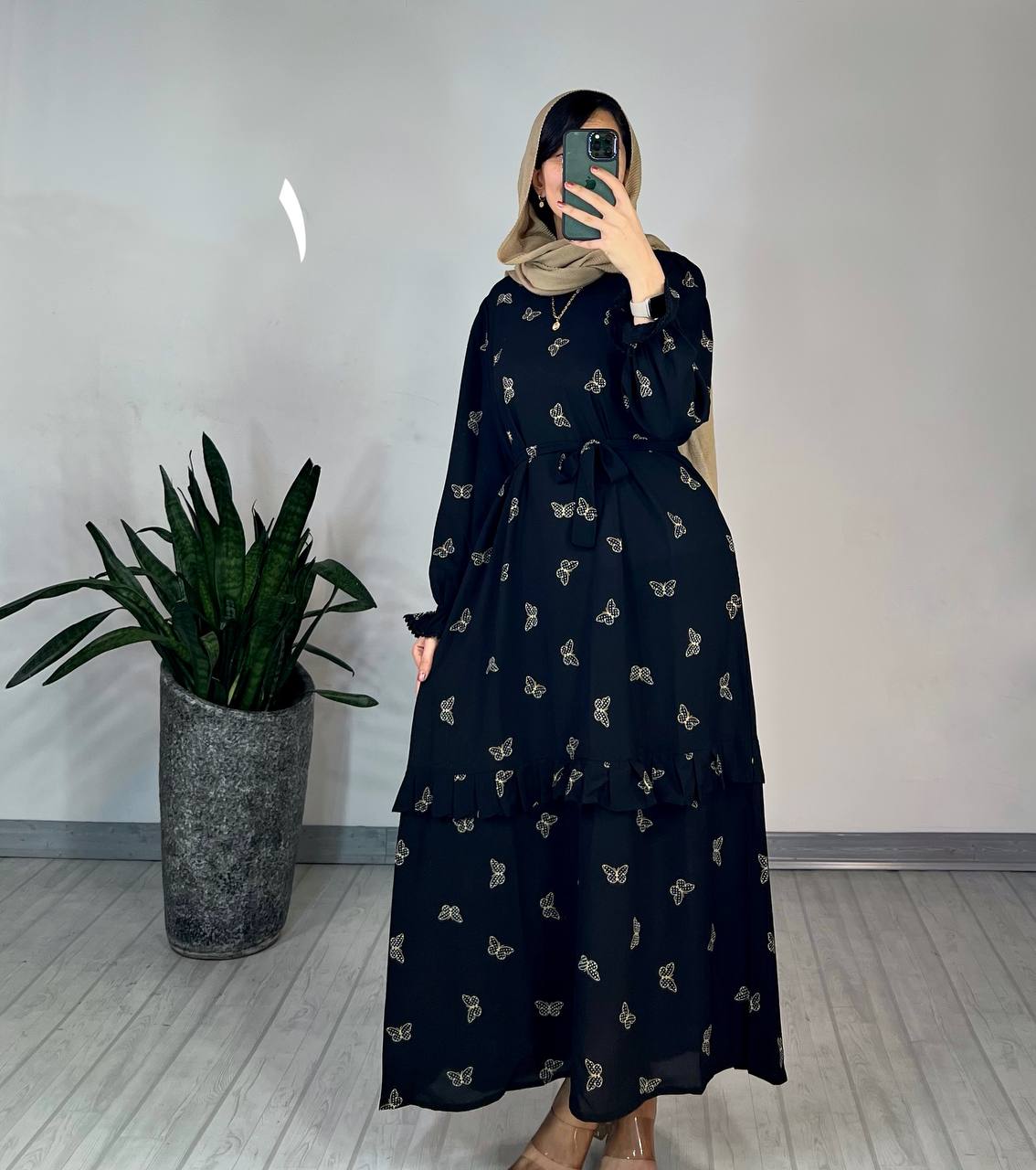 پیراهن مانتویی شکوفه 7