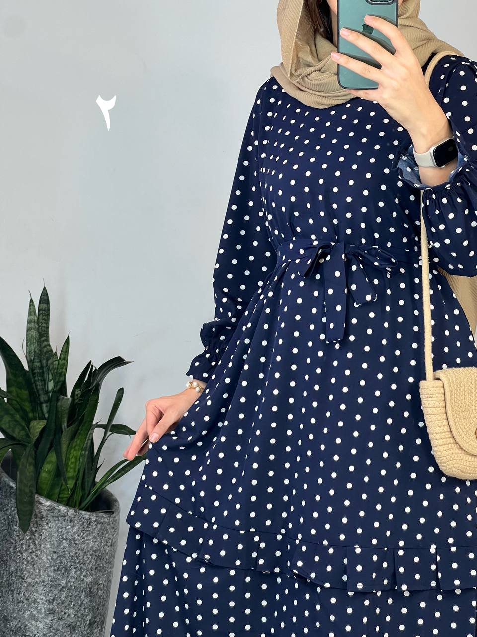 پیراهن مانتویی شکوفه 7