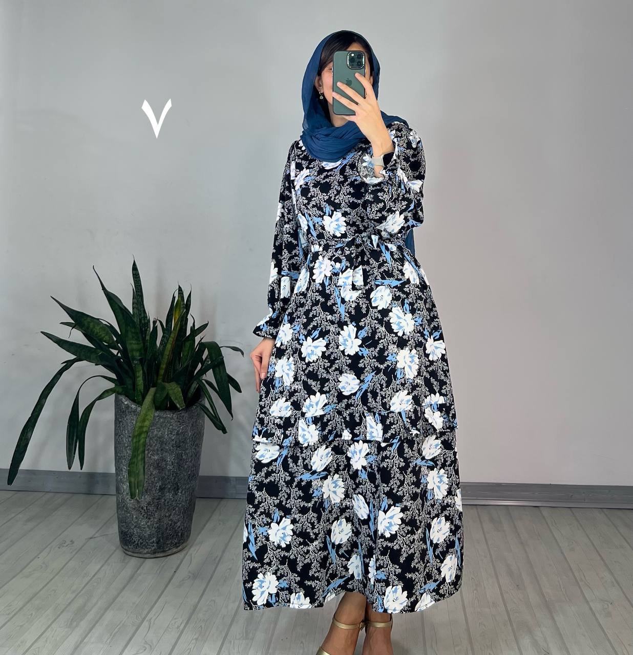 پیراهن مانتویی شکوفه 6