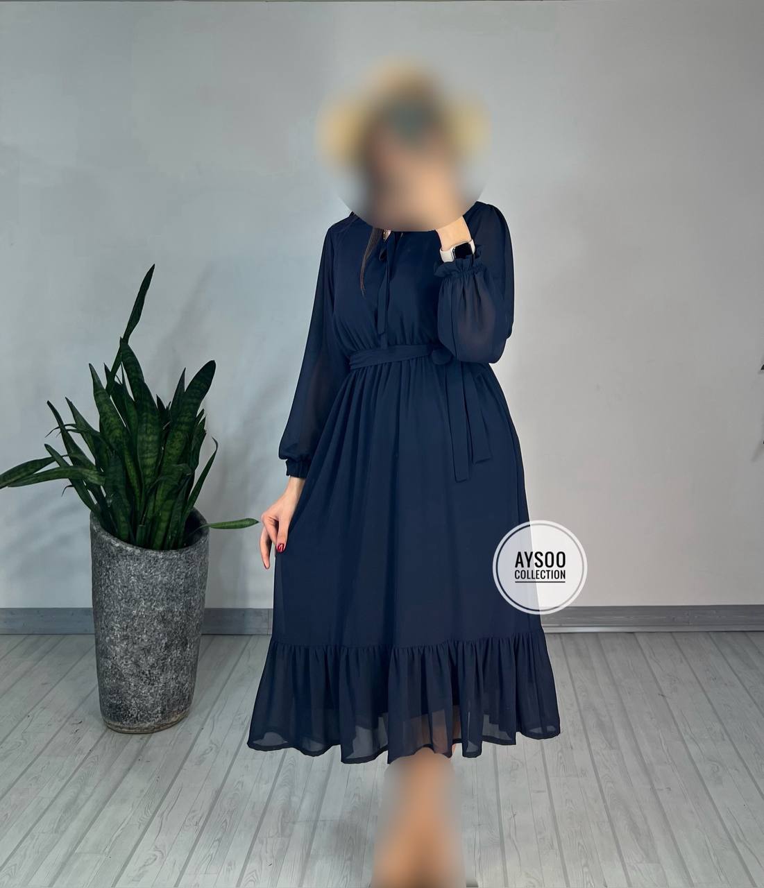 پیراهن حریر کاملیا 4