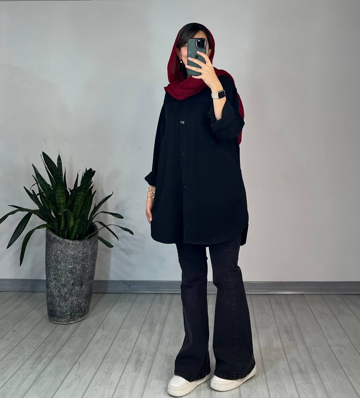 مانتو کتان کارن پاییزه