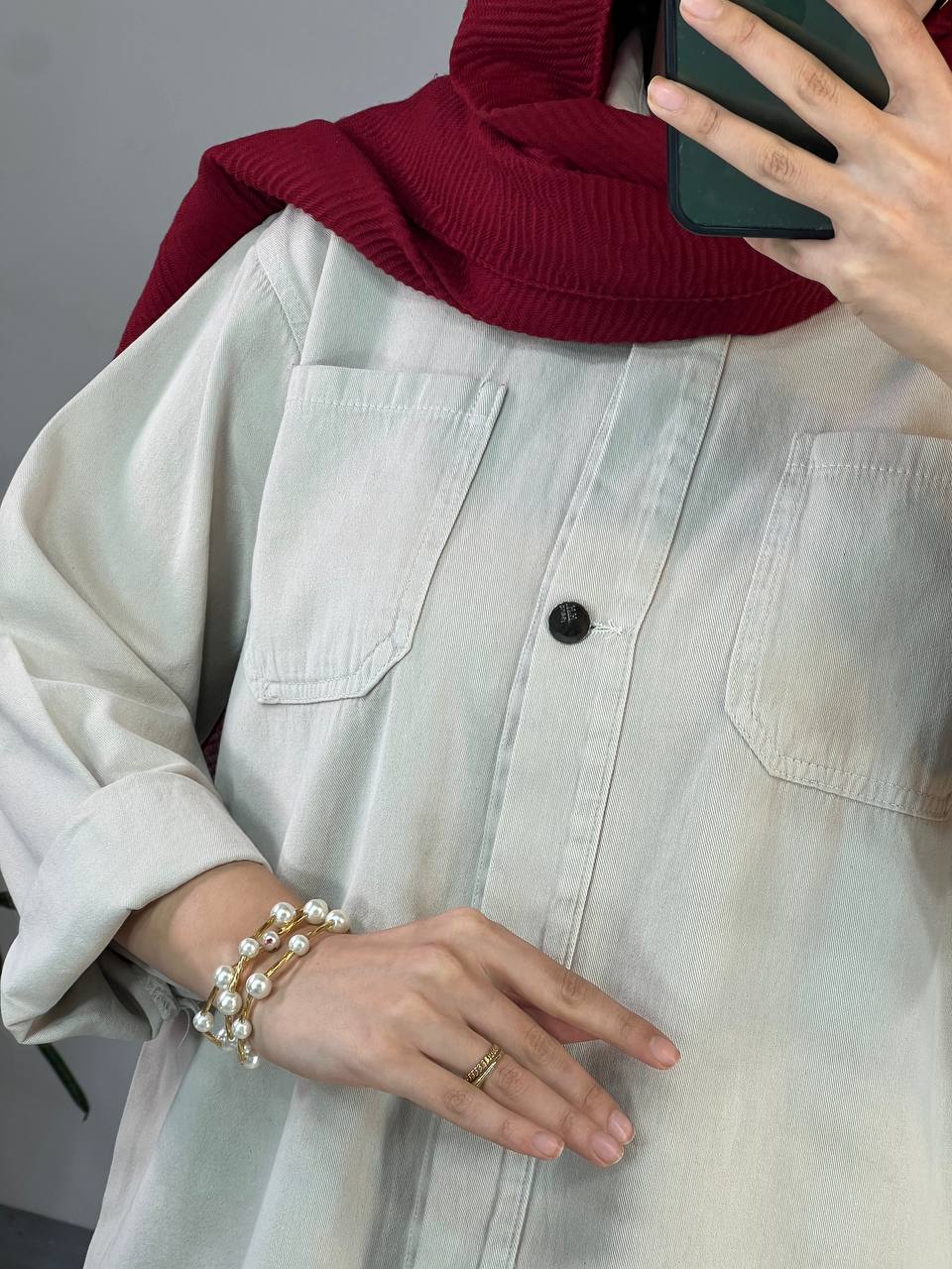 مانتو کتان کارن پاییزه