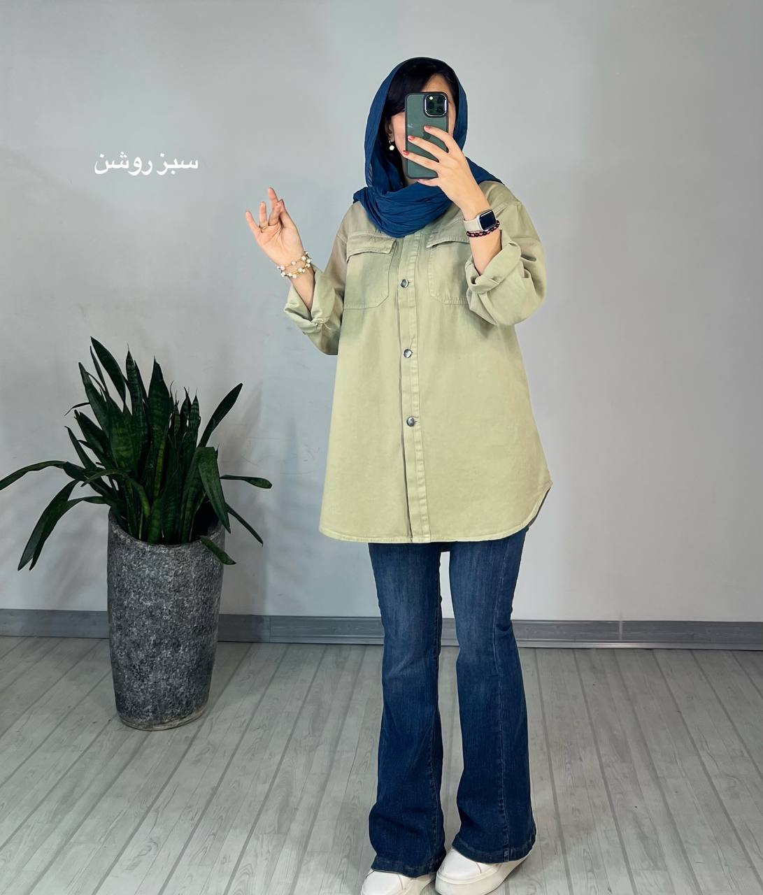 مانتو کتان کارن پاییزه