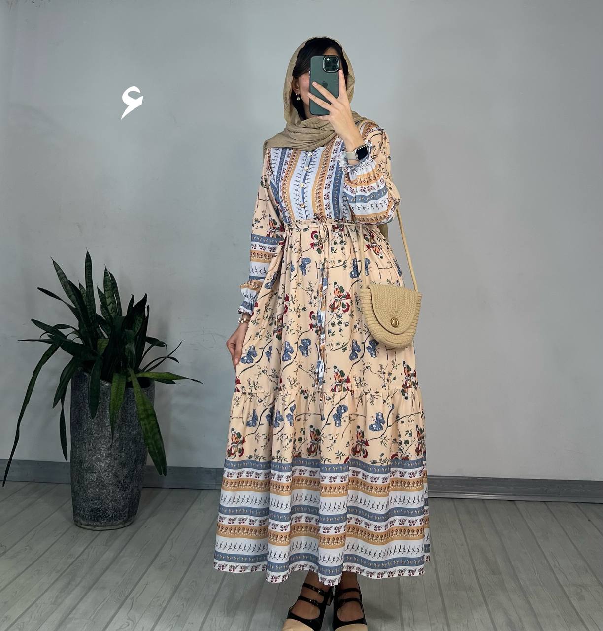 پیراهن مزونی پروانه