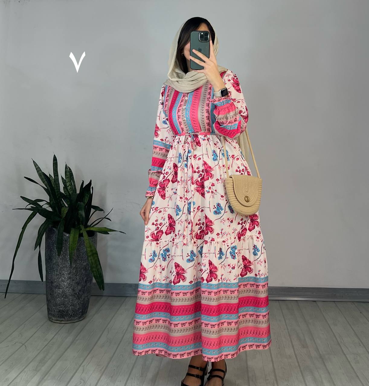 پیراهن مزونی پروانه