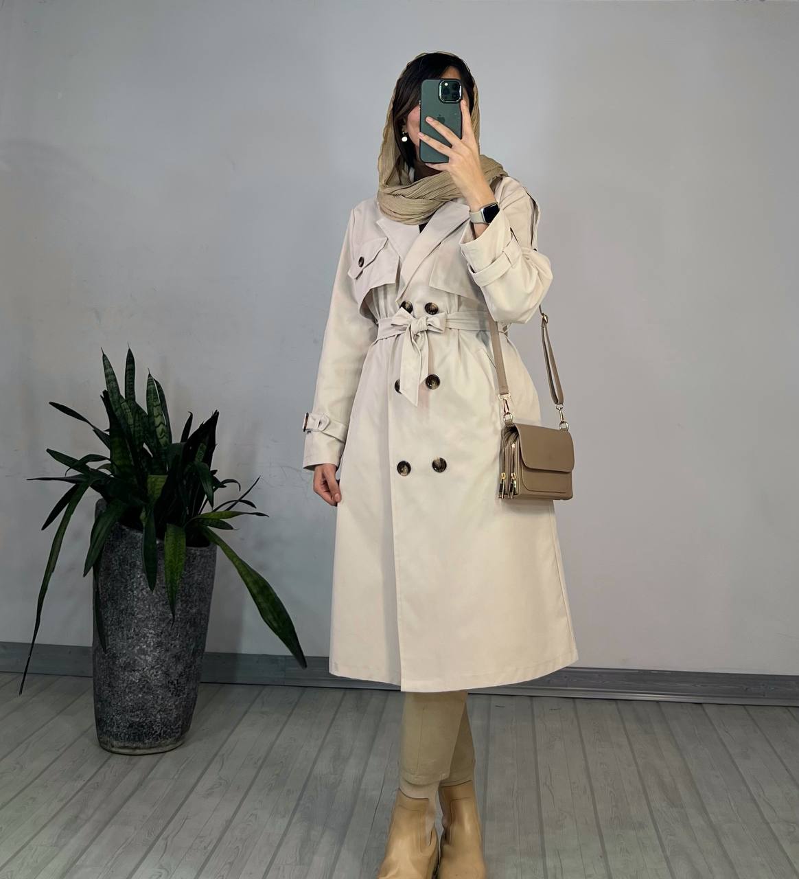 بارونی بلند غزال(ایراد دار)