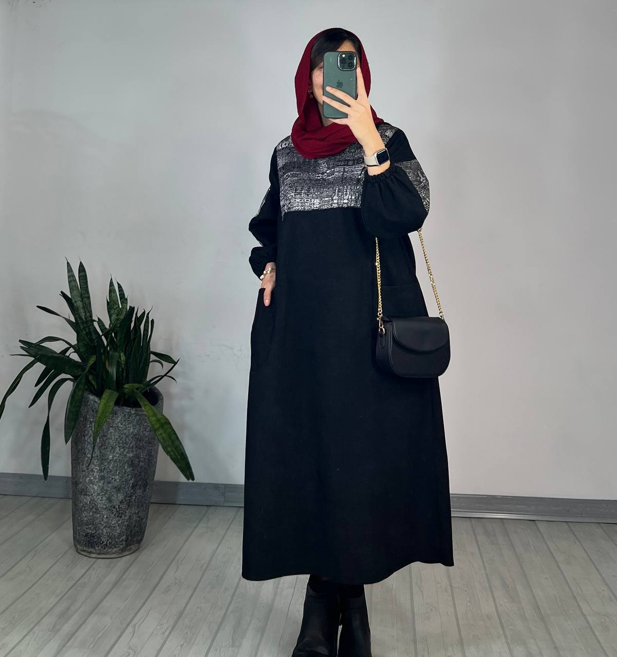 پیراهن مانتویی آوان(پیش فروش)