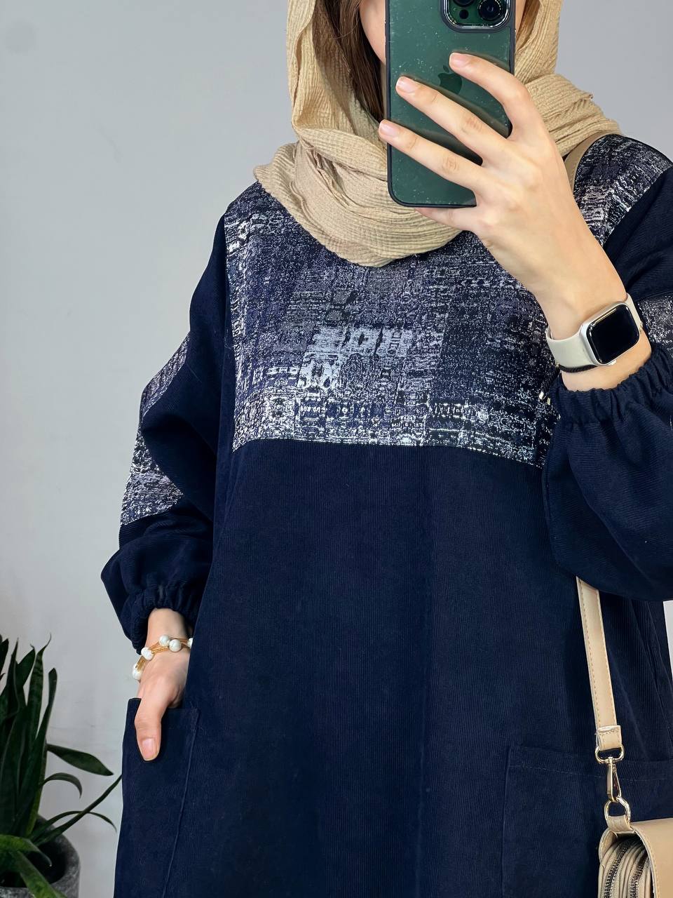 پیراهن مانتویی آوان(پیش فروش)