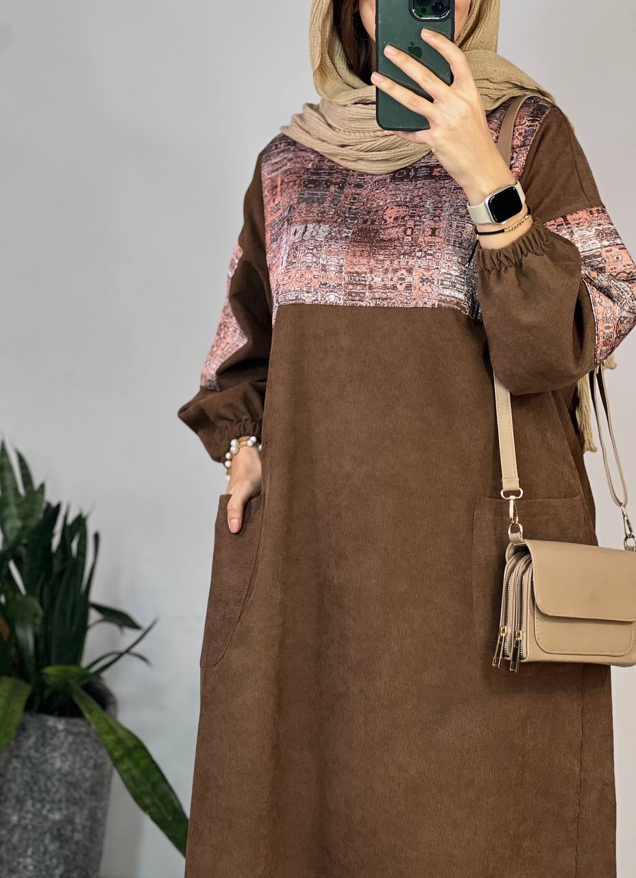 پیراهن مانتویی آوان(پیش فروش)
