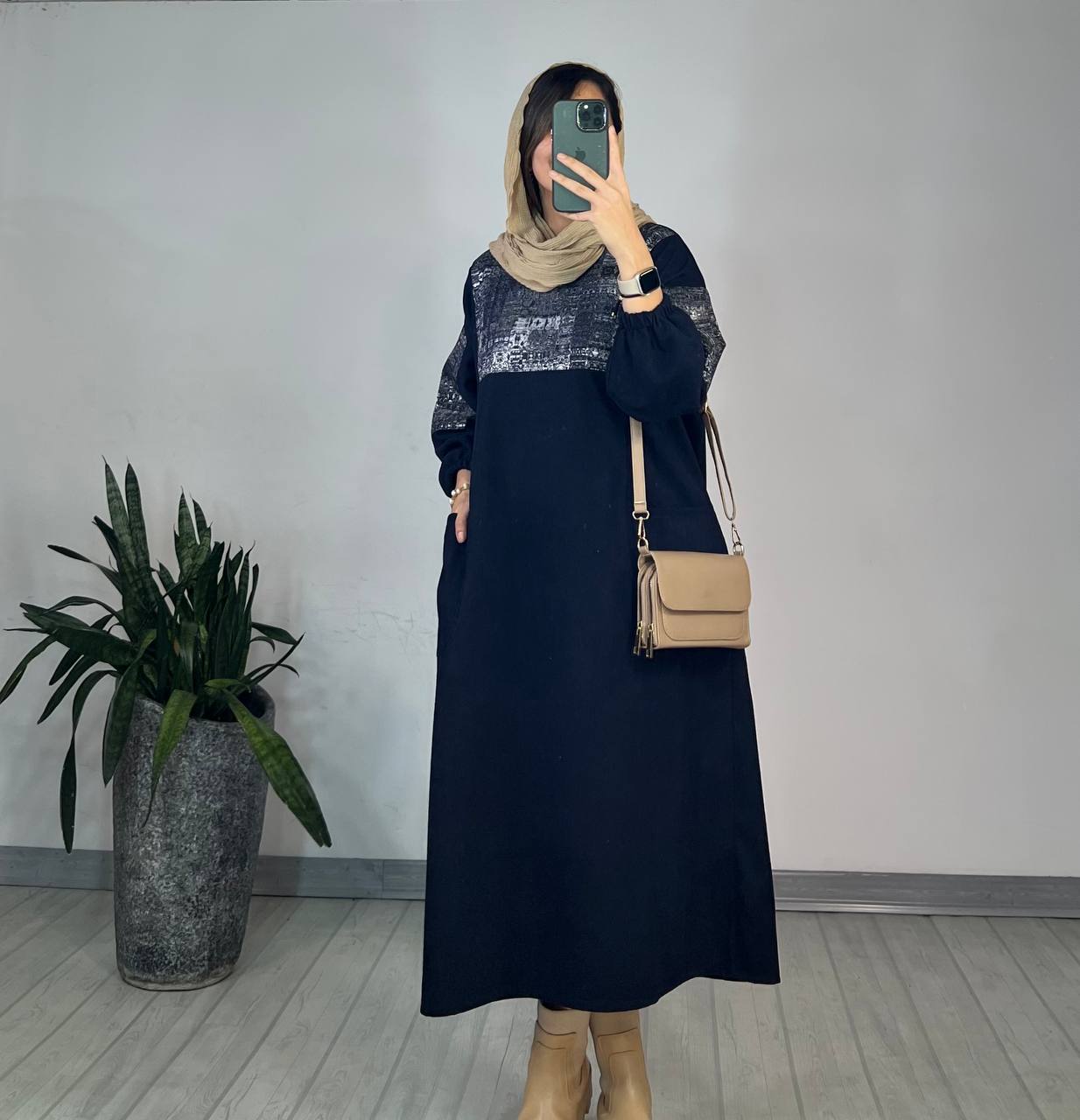 پیراهن مانتویی آوان(پیش فروش)