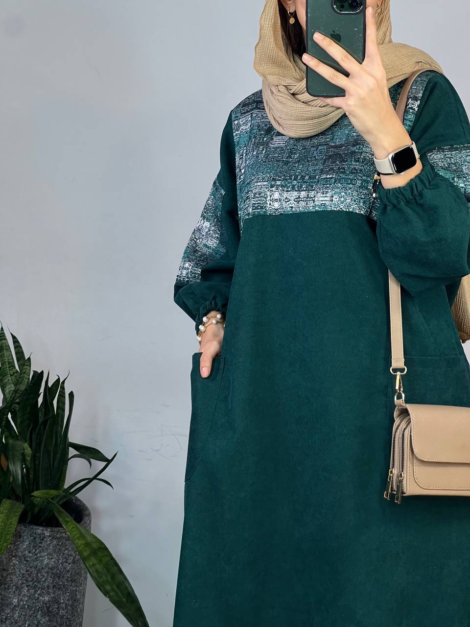 پیراهن مانتویی آوان(پیش فروش)